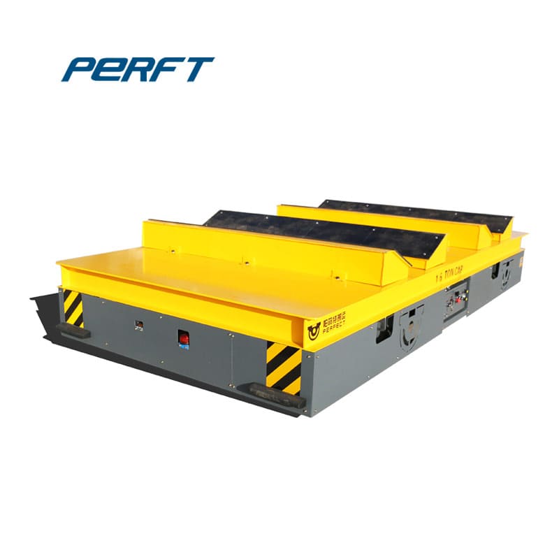 custom length transfer trolley for coils handling in temperature